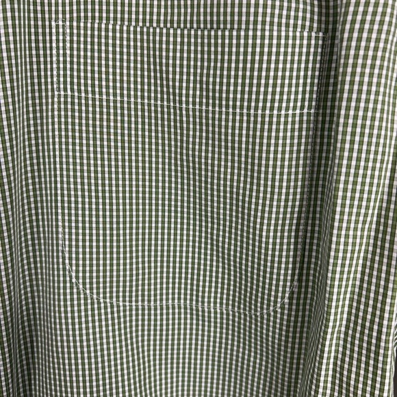 Peter Millar Seaside Finish Green Check Button Down Shirt - Picture 8 of 12